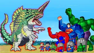 Evolution of HULK Family vs. Evolution of SHARKZILLA Family: Who Is The King Of Super Heroes?