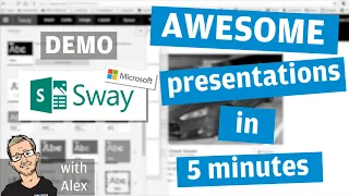 DEMO: Awesome presentations in 10 mins with Sway (Microsoft Office 365)