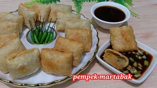 Resep & tutorial lengkap PEMPEK MARTABAK palembang