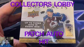 2021-22 Artifacts Hockey Hobby Box 2 - Patch Auto Hit!!!!