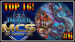 MCS #6! $1,000 Top 16! Global Competitive Master Duel Tournament Gameplay!