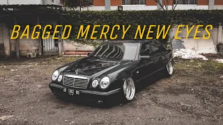 Stanced Mercedes Benz “New Eyes” W210 E230 1996