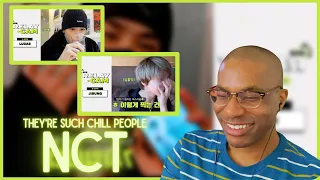 NCT | 24 Hr Relay Cam LUCAS & JISUNG REACTION | They're such chill people!