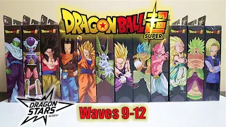 Dragon Ball Super DRAGON STARS Figures Review | Unboxing ALL Waves 9 - 12