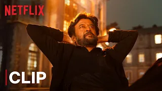 Rajinikanth Petta Church Fight | Mass Scene | Netflix India