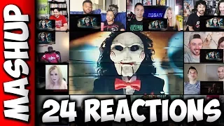 JIGSAW Official Trailer Reactions Mashup