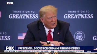 OPEN UP: President Trump SLAMS Maine Governor Over "Killing Seafood Economy"