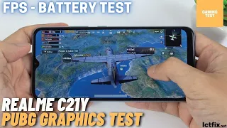 Realme C21Y PUBG Gaming test | Spreadtrum T610, 4GB RAM