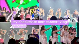 itzy checkmate tour concert vlog! | ♡ chicago, 2022 ♡