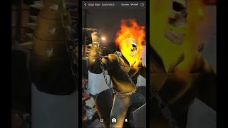 Mint #589 Ghost Rider - Danny Ketch version NFT on VeVe in Augmented Reality.