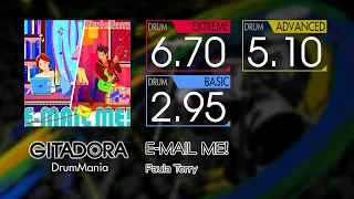 【GITADORA】 E-MAIL ME! (EXTREME ~ BASIC) Drum