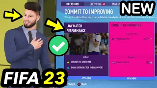 NEW FIFA 23 Player Career Mode FEATURES CONFIRMED & EXPLAINED ✅