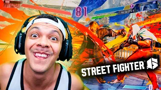 NOSTALGIA E MUITO HADOUKEN NO NOVO STREET FIGHTER 6