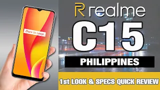 All-new Realme C15 l Official Look, Specs and Price Quick Review Philippines