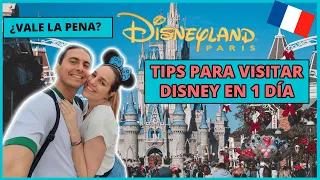 DISNEYLAND PARIS🏰 ¿Vale la pena? TIPS para 1 DÍA en Disneyland Park & Walt Disney Studios Park Paris