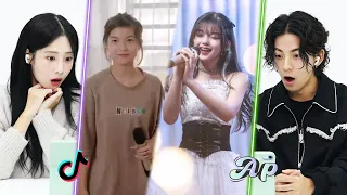 Idol Watching Idol Challenge! Perfect Transformation TikTok KPOP IDOL Challenge Reaction | A'sopo