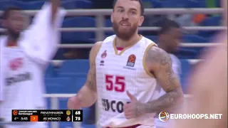 Panathinaikos OPAP Athens - AS Monaco 83-91: Mike James (29 points)