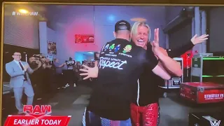 John Cena Backstage at WWE Monday Night RAW! 6/27/22