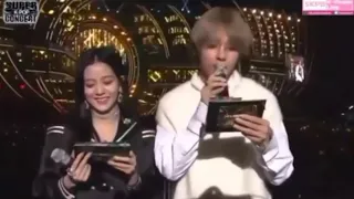 TAEHYUNG (BTS) and JISOO (BLACKPINK) VSOO/TAESOO MOMENTS