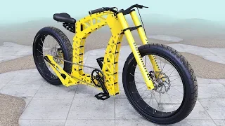 Unusual handmade bike