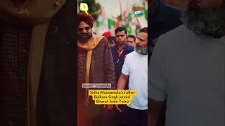 Sidhu Moosewala's Father Balkaur Singh Joins Bharat Jodo Yatra