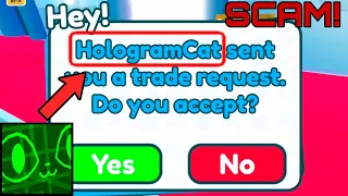 Titanic Hologram Cat sent me scam trade... What's happens after will shock you 😱