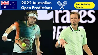 2022 Australian Open | Semi-Finals Predictions | NADAL V BERRETTINI & MEDVEDEV V TSITSIPAS 🎾 🇦🇺