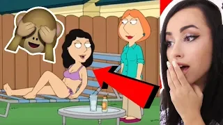 TRY NOT TO LAUGH CHALLENGE - Family Guy Season 7 Deleted Scenes REACTION!!!