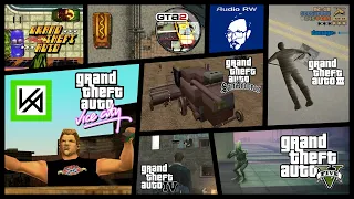 Audio RW и дичайшие миссии игр серии GTA. (1997-2013)