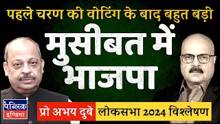 Prof Abhay Dubey on Lok Sabha 2024 Phase 1 Polling: BJP Supporters Demoralised; Modi in Big Trouble