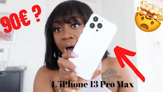 L’iPhone 13pro max a 90€ sur AliExpress.. 😱 Unboxing ! Fake !? | #Challenge3 #DALHIAILOVEYOU