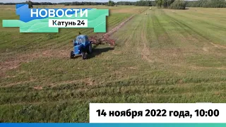 Новости Алтайского края 14 ноября 2022 года, выпуск в 10:00