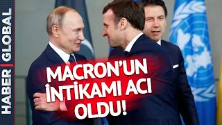 Macron'un İntikamı Acı Oldu! Putin'le İlgili Olay Açıklamalarda Bulundu, Peskov Araya Girdi