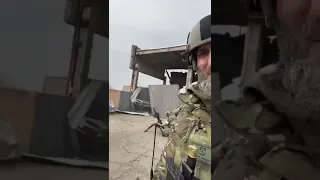 Footage of the use of the Soviet 30-mm grenade launcher by the Chechen special forces on the AGS-17