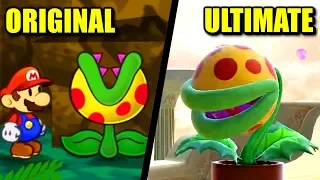 Super Smash Bros. Ultimate - Origin of Piranha Plant Moves & Animations