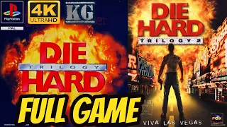 Die Hard Trilogy COLLECTION [PS1] Gameplay Walkthrough FULL GAME [4K60ᶠᵖˢ UHD🔴]