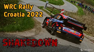 WRC Croatia Rally 2022 - shakedown by Corvideo/50FPS/RAW SOUND