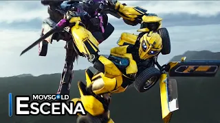 Bumblebee revive BATALLA FINAL PARTE 4 - Transformers: el despertar de las bestias (2023) Latino