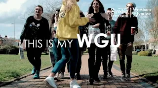 This is my WGU Wrexham Glyndwr University