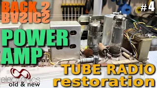 How To Check the Power Amp Stage - Tube Radio Restoration Back to Basics part 4 #pcbway#