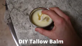 DIY Tallow Balm {Best all purpose salve and body butter EVER} {VIDEO}