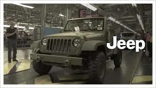 Jeep® Wrangler | 75th Anniversary | Factory Build of Salute Concept