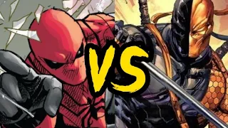 Quien ganaría" Spiderman Asesino VS deathstroke #shorts #marvel #dc #tbt #comisc #blackadam #goku