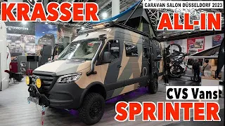 SPRINTER 7 m 4x4 ALL IN | Der krasseste Sprinter von CVS VANS | Caravan Salon Düsseldorf 2023