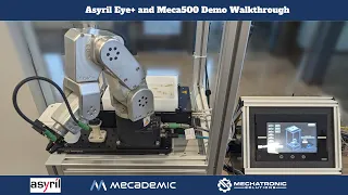 Asyril Eye+ & Mecademic Meca500 Demo - Mechatronic Minute