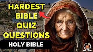 15 BIBLE QUESTIONS TO TEST YOUR BIBLE KNOWLEDGE - Bible Quiz