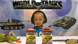 Sweet Box World of Tanks. Открываем сюрпризы с коллекционными танками