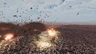 1,000,000 Zombies Attacks Full-Auto Sherman | Ultimate Epic Battle Simulator 2