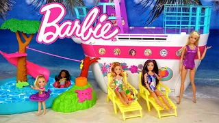 Barbie Sisters Travel Routine for Chelsea's Birthday !