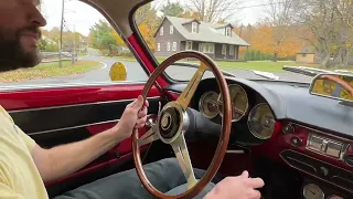 1960 Alfa Romeo Giulietta Sprint For Sale- Final Driving Video Before Its Gone